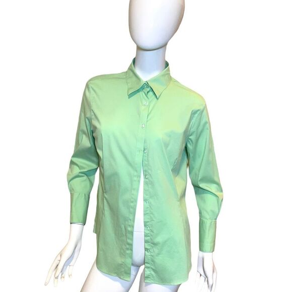 Brooks Brothers Classic Fitted Button Down Oxford Shirt Mint Green Size … - Picture 11 of 11